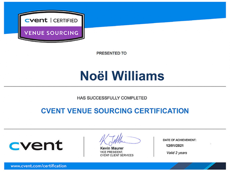 Cvent Venue Sourcing Certification Cvent Venue Sourcing Certification